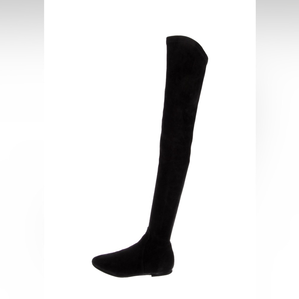 Isabel Marant Black Over-the-Knee Sock Boots